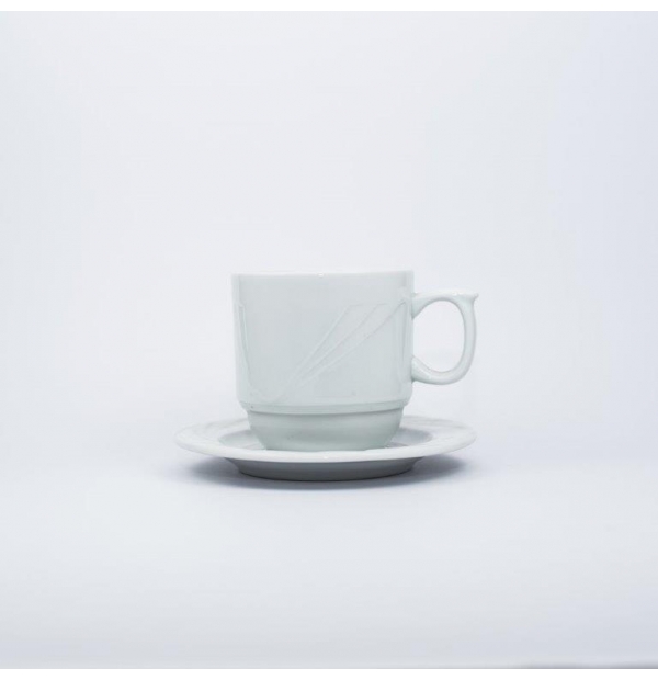 Tasse et sous tasse à thé