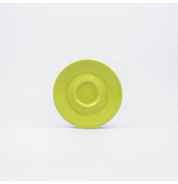 Coffee saucer green