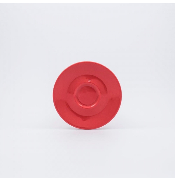 Sous tasse à Café couleur rouge