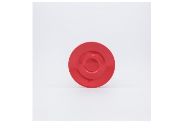 Sous tasse à Café couleur rouge