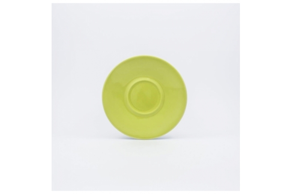 Sous tasse à Chocolat couleur vert