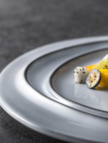 Assiettes haut de gamme pour restaurants